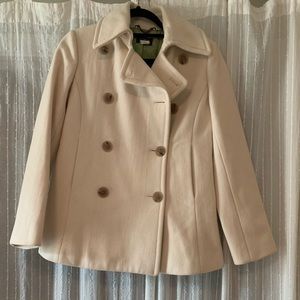 J Crew Peacoat winter white XS
